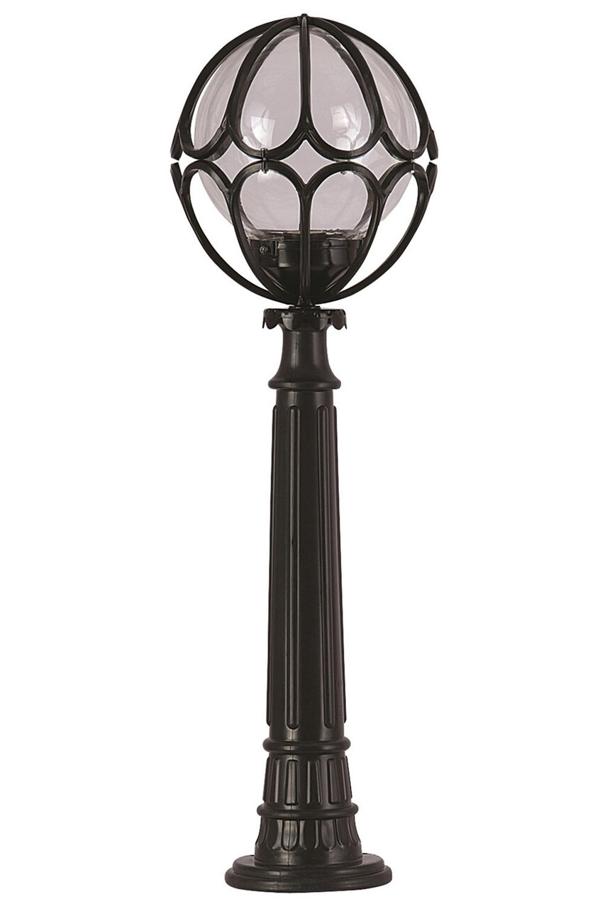 Lampadar de exterior, Opviq, 685AVN1108, Negru - imagine 4
